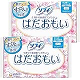 【まとめ買い】ソフィ はだおもい 多い昼用 羽なし 21cm 32コ入×2個パック(unicharm Sofy)