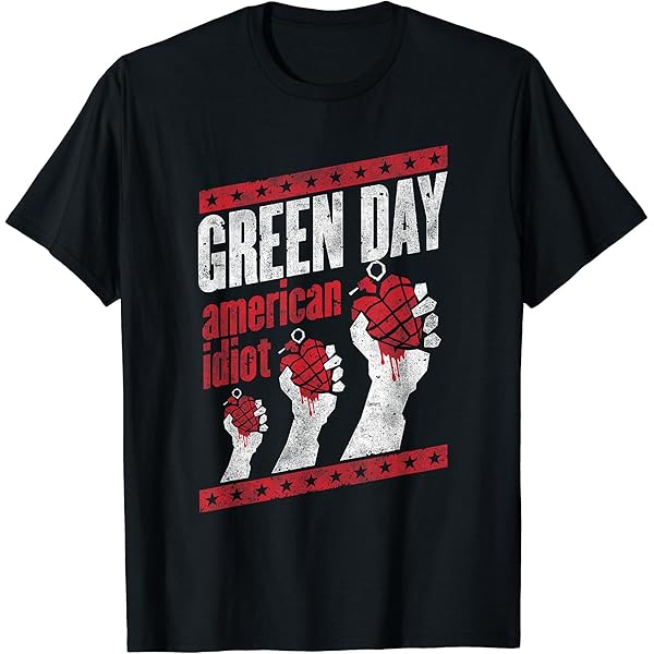 Amazon | Green Day American Idiot Tシャツ | Tシャツ・カットソー 通販
