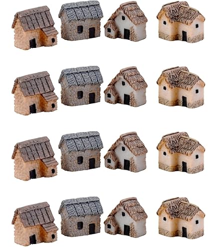 PENTHOUSE & PAVEMENT ミニチュアハウス　8個セット PENTHOUSE & PAVEMENT ミニチュアハウス 8個セット Amazon.co.jp