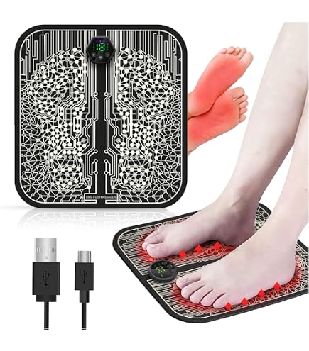 【数量限定】足裏 EMS 足 フット 足裏 フットトレーニング 10種類モード Amazon.co.jp: 足裏 EMS 本体 10種類モード 39段階レベル フットマット