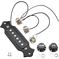 カホーンや弦楽器用ピックアップ Amazon.co.jp: Musiclily 6弦ギター用ピックアップハーネス
