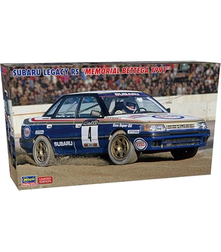 Amazon | ハセガワ 1/24 スバル インプレッサ メモリアル ベッテーガ