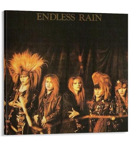 Amazon.co.jp: X Japan ポーズ Hide ライブポスター1 キャンバス 壁
