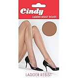 (シンディー) Cindy レディース 伝線防止 伝線しにくいストッキング (1足組) 女性用 (L) (アメリカンタン)