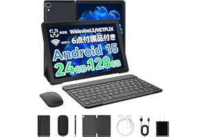 タブレット - FancyDay Android15 タブレット 10インチ 24GB+128GB+1TB拡張 wi-fi6モデル 8コアCPU 1280*800画面 Widevine L1対応 Bluetooth5.4 WiFi 6 5000mAh
