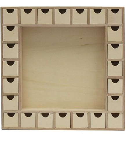 Amazon.co.jp: Creative Hobbies 25引き出し木製アドベントカレンダー