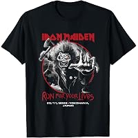 ビンテージ IRON MAIDEN VIRUS ツアーTシャツ Lサイズ Amazon | Iron Maiden Japan Event Tシャツ | Tシャツ・カットソー 通販
