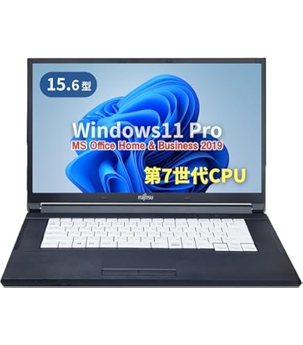 Amazon.co.jp: 【整備済み品】 富士通 【Win11 Pro搭載】ノートPC A577