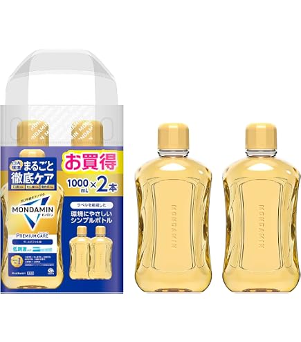 MONDAMIN スパイシーミント洗口液 1000ml×2本 6セット Amazon.co.jp: モンダミン スパイシーミント マウスウォッシュ 洗口液