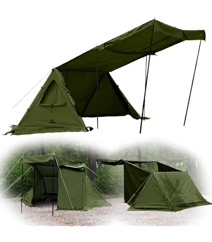 Amazon.co.jp: GOGlamping G・G PUP 2.0パップテントと前幕セット TC