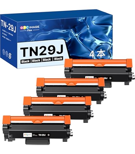 GPC Image Flex TN29J TN-29J トナー 対応　互換トナー Amazon.co.jp: GPC Image Flex TN-29J 黒 ブラック TN29J 2本