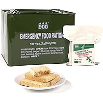 Amazon.co.jp: 非常食バー フルーティーハードタック MREミール