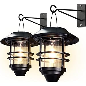 ソーラーライト 屋外 ランタン ガーデニング エコ 防災 自動点灯 玄関先/車道/歩道//庭/ガーデン/ベランダ エジソン電球 暖色 装飾照明 防水 吊り下げ アンティーク おしゃれ かわいい 2個セット