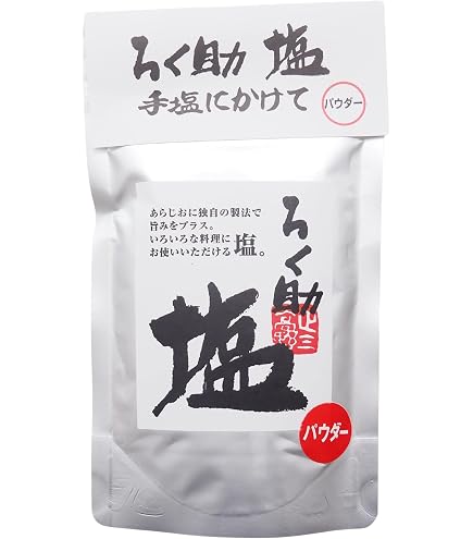 Amazon.co.jp: 東洋食品 ろく助 塩 白塩 顆粒タイプ 130g 1袋 : 食品