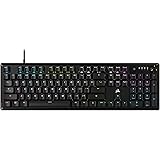 CORSAIR K70 CORE リニア RGB 赤軸ゲーミングキーボード キーキャップ交換可能 日本語配列 ブラック CH-910971E-JP