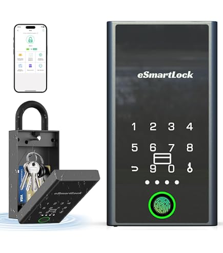 Amazon.co.jp: TenixLox スマートセキュリティキーボックス 指紋認証