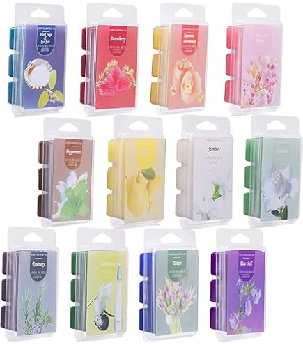 Amazon.co.jp: YIHAN 香り付きワックスメルト - 8個セット(2.5オンス