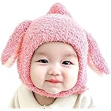 [KAKELO] カケロ ニット帽 赤ちゃん 帽子 うさぎ 耳付き 垂れ耳 ベビー キッズ 子ども あったか 防寒
