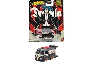 ホットウィール(Hot Wheels) ポップカルチャー クール コンビ ミニカー 1:64スケール 3歳から JHX01 | ドラキュラ・ブラム・ストーカー・Kool Kombi・ダイキャストカー・Real Riders™タイヤ・Metal/Met
