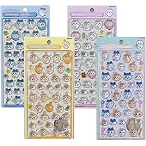 ひとまろ　シール 6枚セット Amazon | [Farstyle] 6枚セット シール ぷくぷく レリーフシールセット