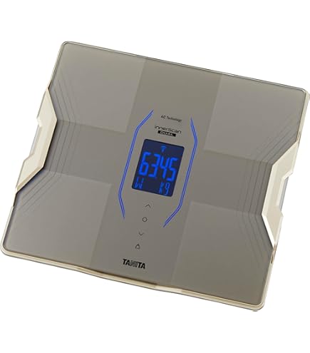 Amazon.co.jp: タニタ デュアルタイプ体組成計（グレイッシュゴールド