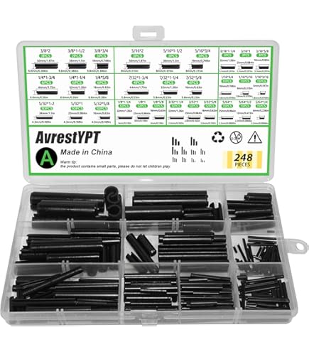 Uxcell M3 X 35mm Slotted Spring Pins - 304 Stainless Steel Split Dowel - View #7