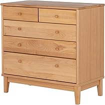 Amazon｜ISSEIKI エアリー チェスト 幅80cm 4段 (ナチュラル