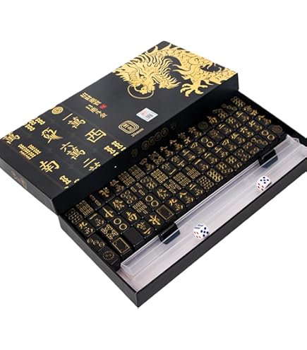 Amazon | 国産高級手打麻雀牌セット 崩れにくい【アール牌】オオロラ