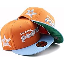 PADRES スナップバックキャップ クリーム/オレンジ Amazon | ニューエラ キャップ 59FIFTY サンディエゴ パドレス