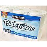 カークランド バスティッシュ（トイレットペーパー） 幅114mm×長さ42.9m 2枚重ね 6ロール