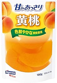 はごろも 甘みあっさり 黄桃 (パウチ) 180g (4244) ×4個