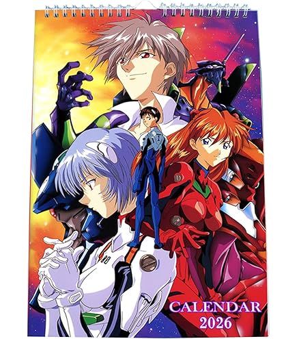 Amazon.co.jp: 新世紀エヴァンゲリオン 壁掛けカレンダー 2026 EVA