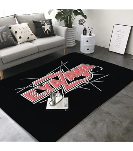 Amazon.co.jp: 矢沢永吉 ラグマット ワシロゴブラウン : ホーム＆キッチン