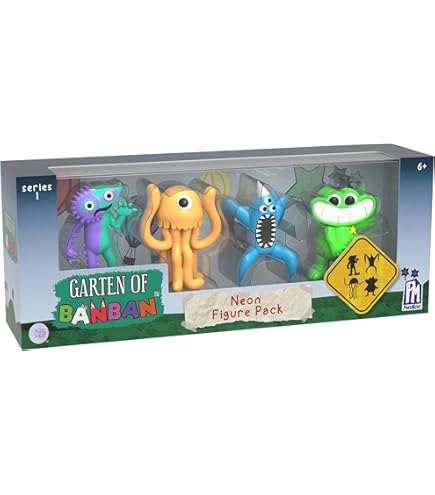 Amazon.co.jp: Garten Of Banban Collector Figura 4PK : おもちゃ