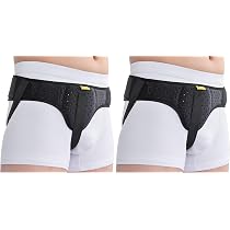 Amazon | 鼠径ヘルニアベルトトラス シングル 男女兼用 インギナル