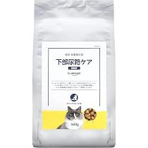 Amazon | by Amazon 猫用食事療法食 下部尿路ケア 低脂肪 500g