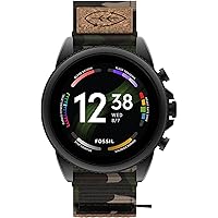 [FOSSIL(フォッシル)] 腕時計 ジェネレーション6 タッチスクリーンスマートウォッチ FTW4063 メンズ カモフラージュ 正規輸入品