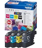 Amazon.co.jp: 【brother純正】インクカートリッジ4色パック LC110-4PK
