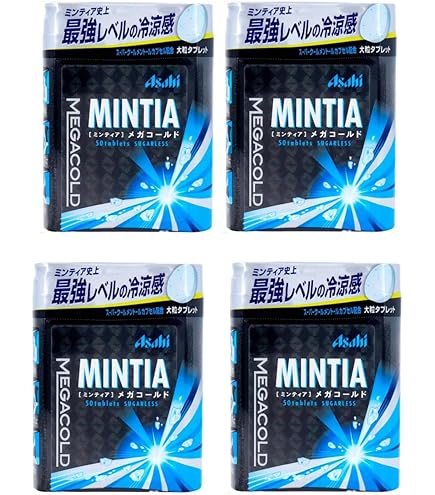Amazon.co.jp: Asahi Group Foods Minthia Mega Cold 50 Tablets x 4