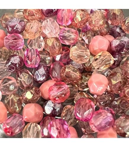 専用になりました(。ᵕᴗᵕ。)「カプリブルーのチェコビーズファイアーポリッシュ」 Amazon | 【チェコ ビーズ ファイヤーポリッシュ】 【4mm カプリ