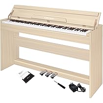 ままごん 電子ピアノ 88鍵盤 木製 電子 ピアノ MIDI対応 ペダル 電子ピアノ 88鍵盤 ペダル付き 木製 電子 ピアノ 88鍵 携帯