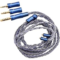 【1点のみ】銀銅合金導体 8コア1064芯 MMCX/2.5mmバランス edd0d99f6a92a458face33df49f74d