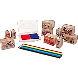 メリッサ＆ダグ(Melissa&Doug)Vehicle Stamp Set