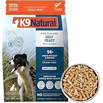 K9ナチュラル 【リニューアル前】 ホキ&ビーフフィースト500g K9ナチュラル フリーズドライ ビーフ&ホキ・フィースト 500g | 通販