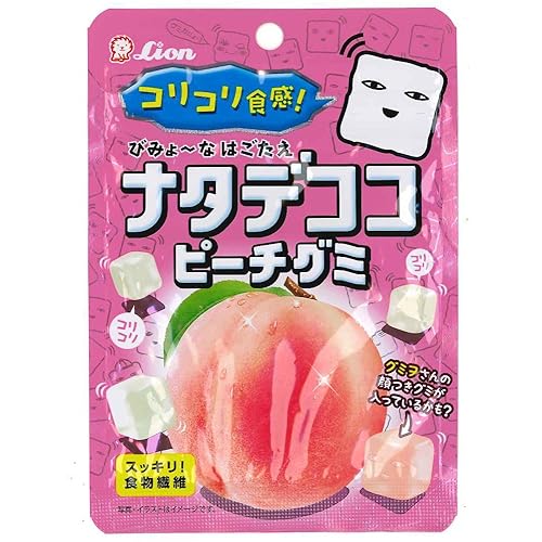 ライオン菓子 ナタデココピーチグミ