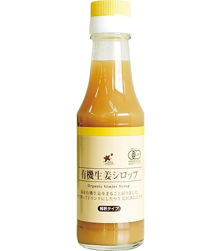 Amazon | 友桝飲料 n.e.o(ネオ)プレミアムジンジャーシロップ200ml瓶