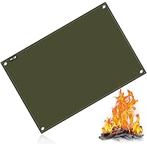 Amazon.co.jp: 焚き火シート 【限界の耐・安・軽】 50cm 90cm