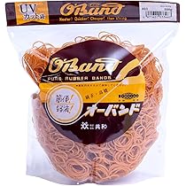 Amazon.co.jp: 輪ゴム 【 オーバンド #14 】 アメ色 #16より1つ小さい