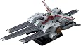 コスモフリートスペシャル 機動戦士ガンダムUC ネェル・アーガマ 約170mm PVC製 塗装済み完成品フィギュア