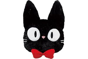 Studio Ghibli - Kiki's Delivery Service - Jiji, Marushin Die-Cut Cushion Pillow